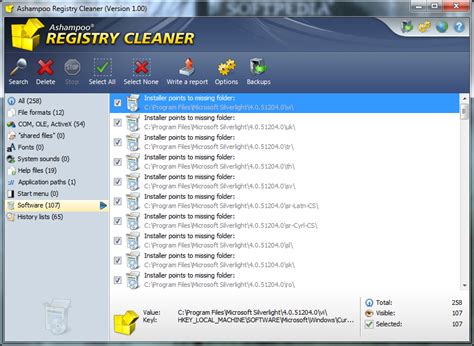 Ashampoo Registry Cleaner 2.00